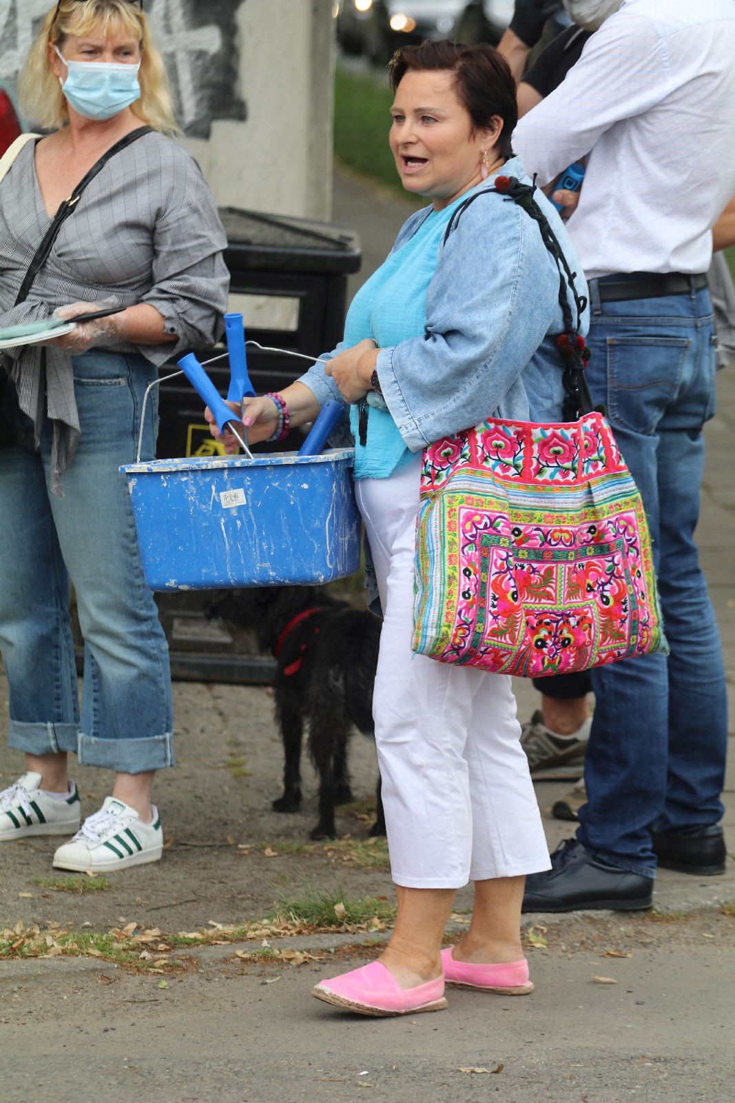 Pędzlami i farbą walczyli z mową nienawiści