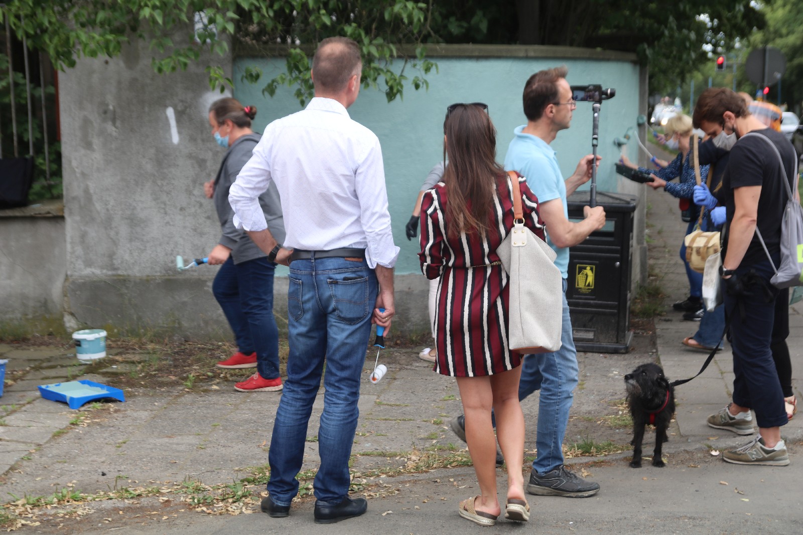 Pędzlami i farbą walczyli z mową nienawiści