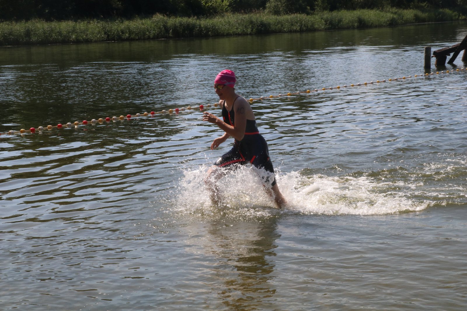 Zawody w Jezierzanach ,,Triathlon droga do sukcesu”

