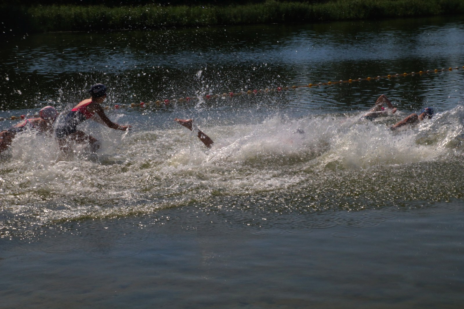 Zawody w Jezierzanach ,,Triathlon droga do sukcesu”
