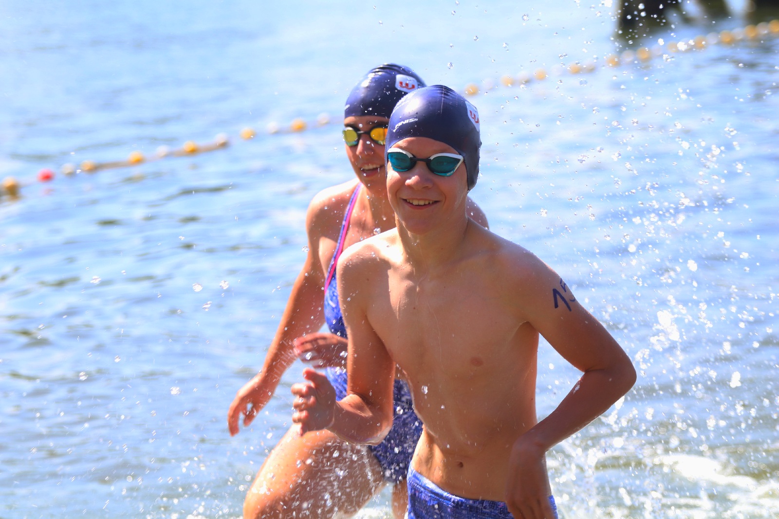 Zawody w Jezierzanach ,,Triathlon droga do sukcesu”
