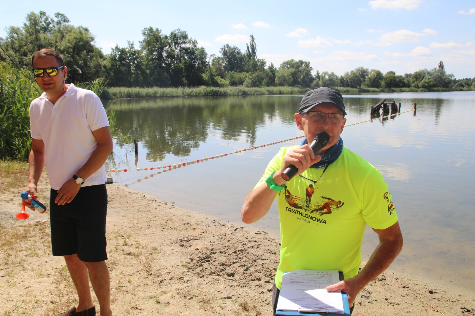 Zawody w Jezierzanach ,,Triathlon droga do sukcesu”
