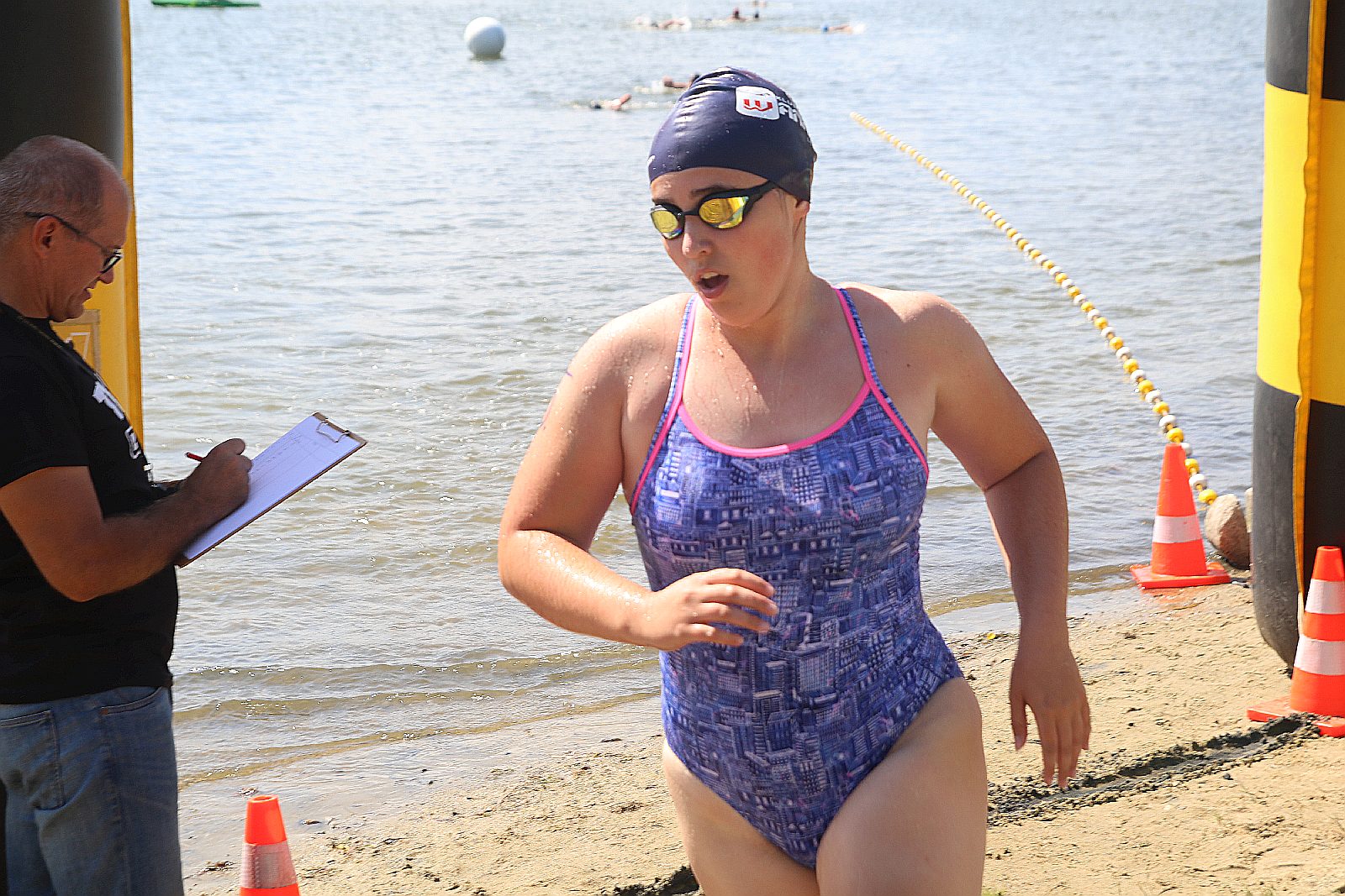 Zawody w Jezierzanach ,,Triathlon droga do sukcesu”
