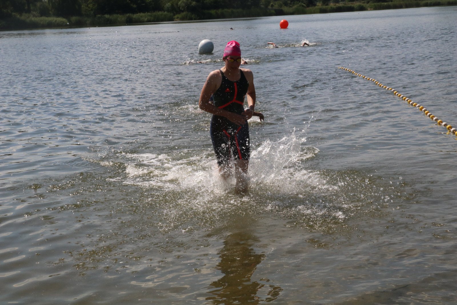 Zawody w Jezierzanach ,,Triathlon droga do sukcesu”
