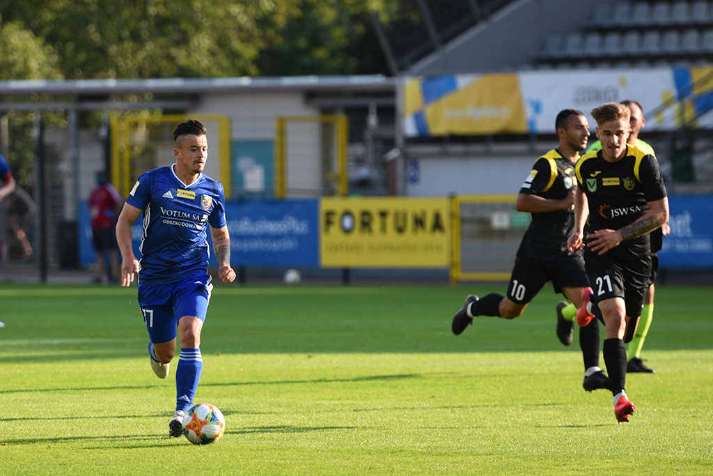 Fortuna 1. Liga. Miedź Legnica na remis z GKS-em Jastrzębie