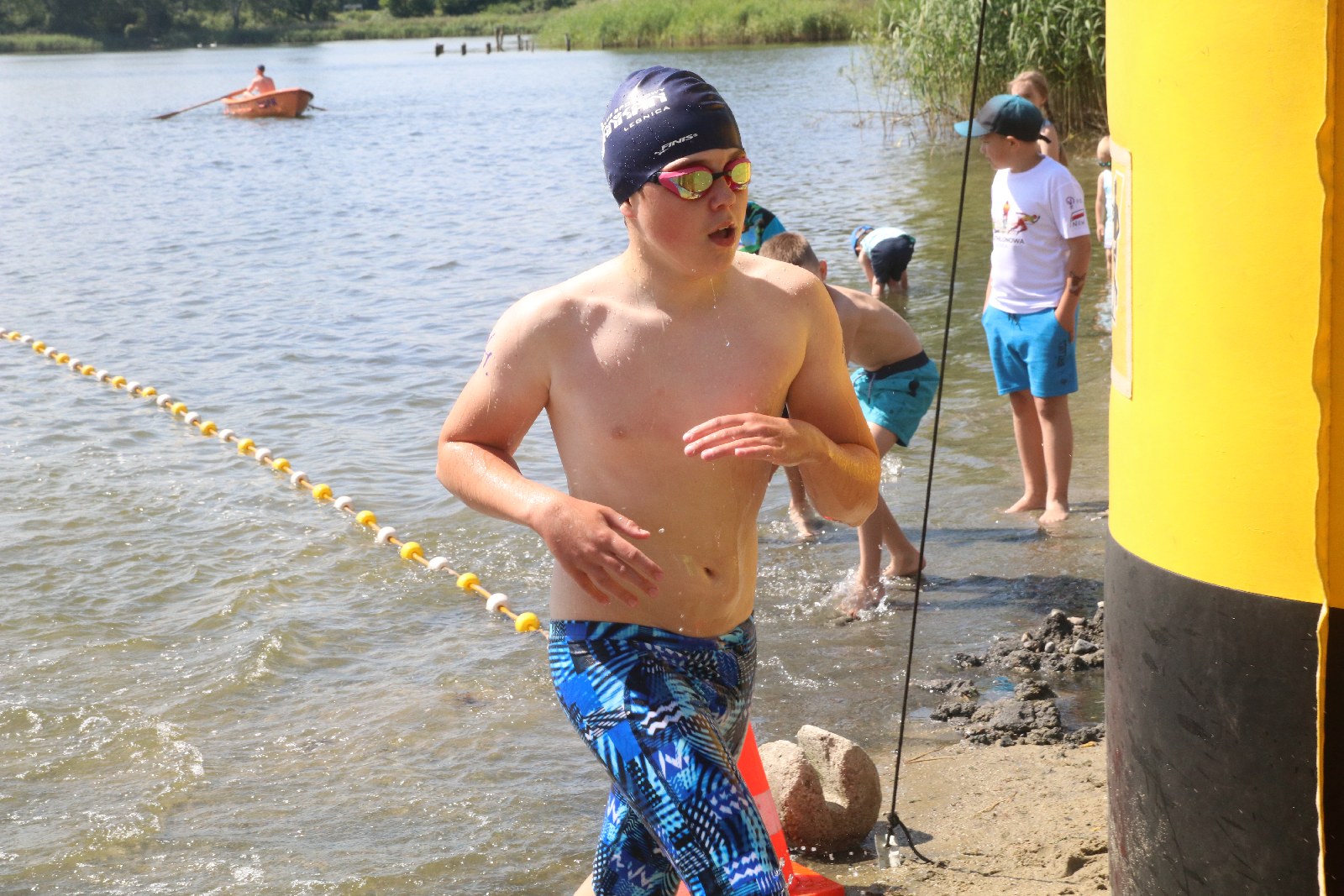 Zawody w Jezierzanach ,,Triathlon droga do sukcesu”
