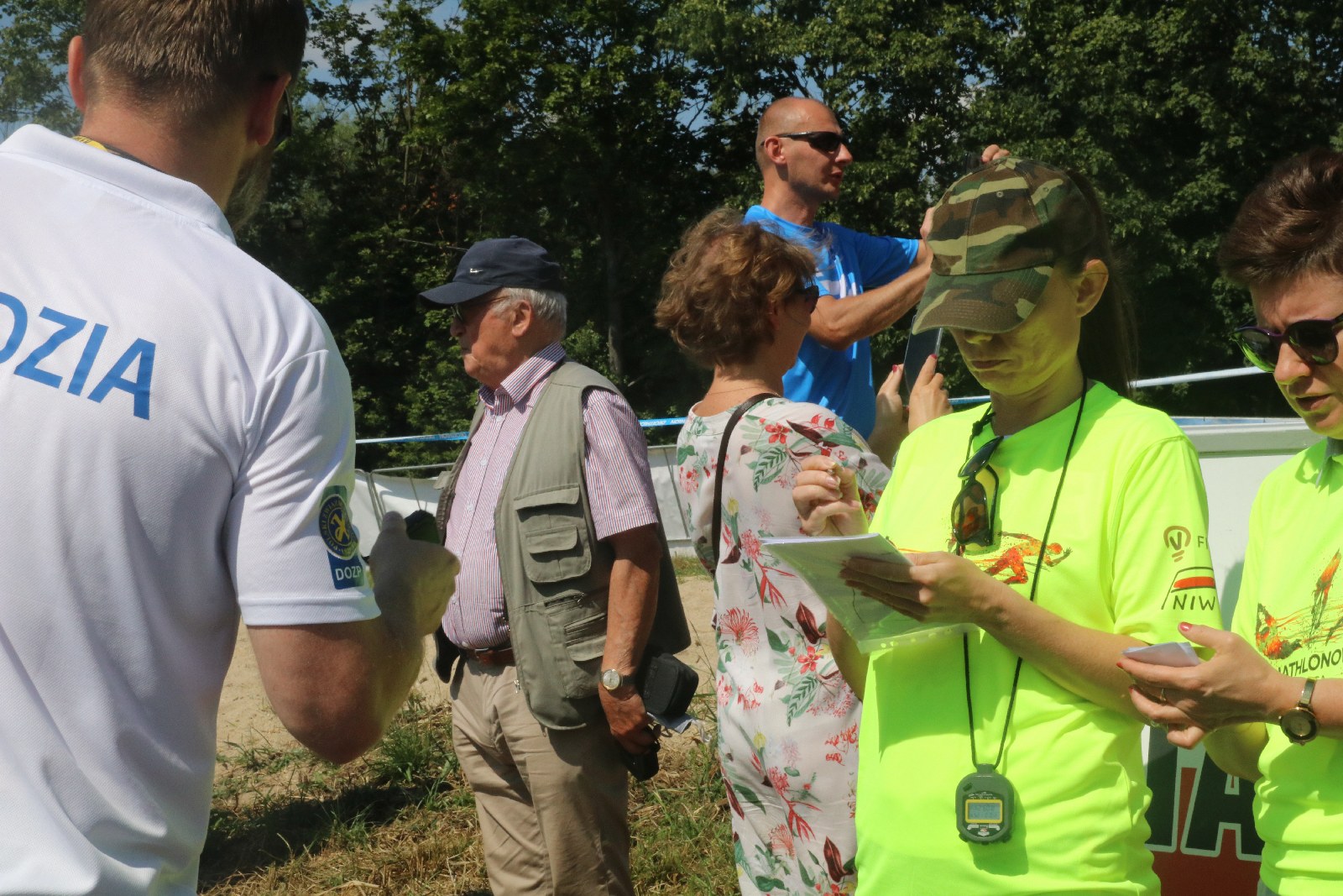 Zawody w Jezierzanach ,,Triathlon droga do sukcesu”
