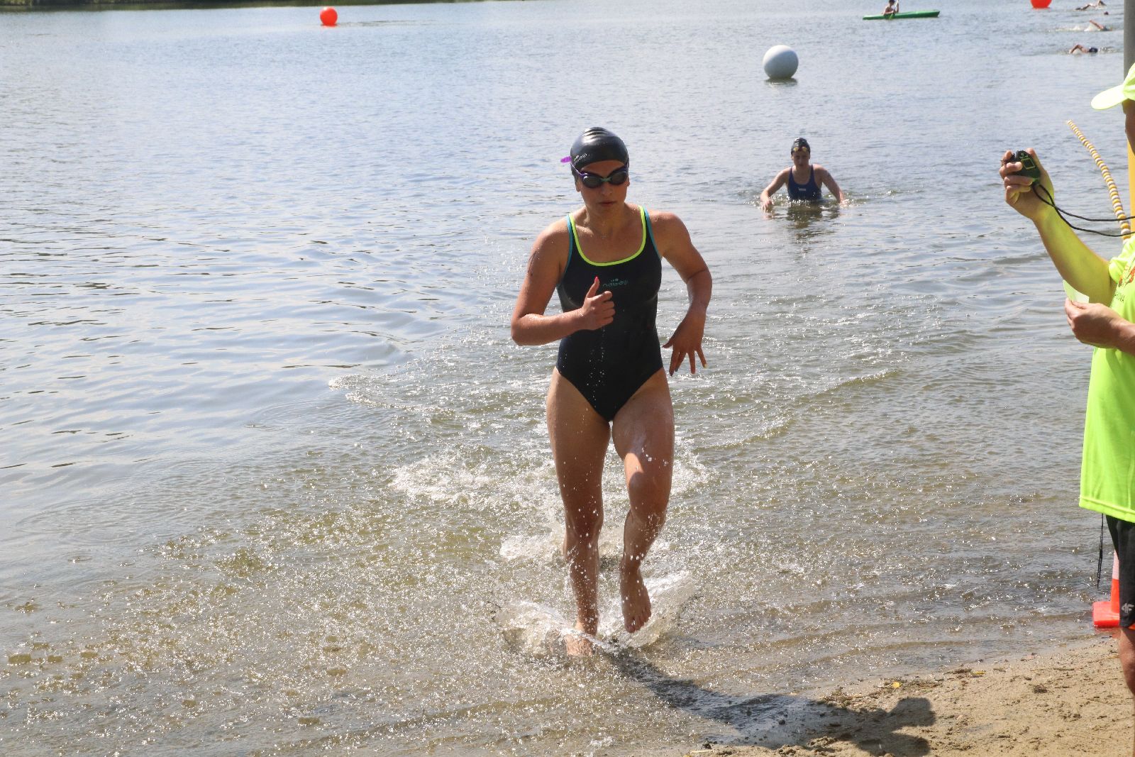 Zawody w Jezierzanach ,,Triathlon droga do sukcesu”
