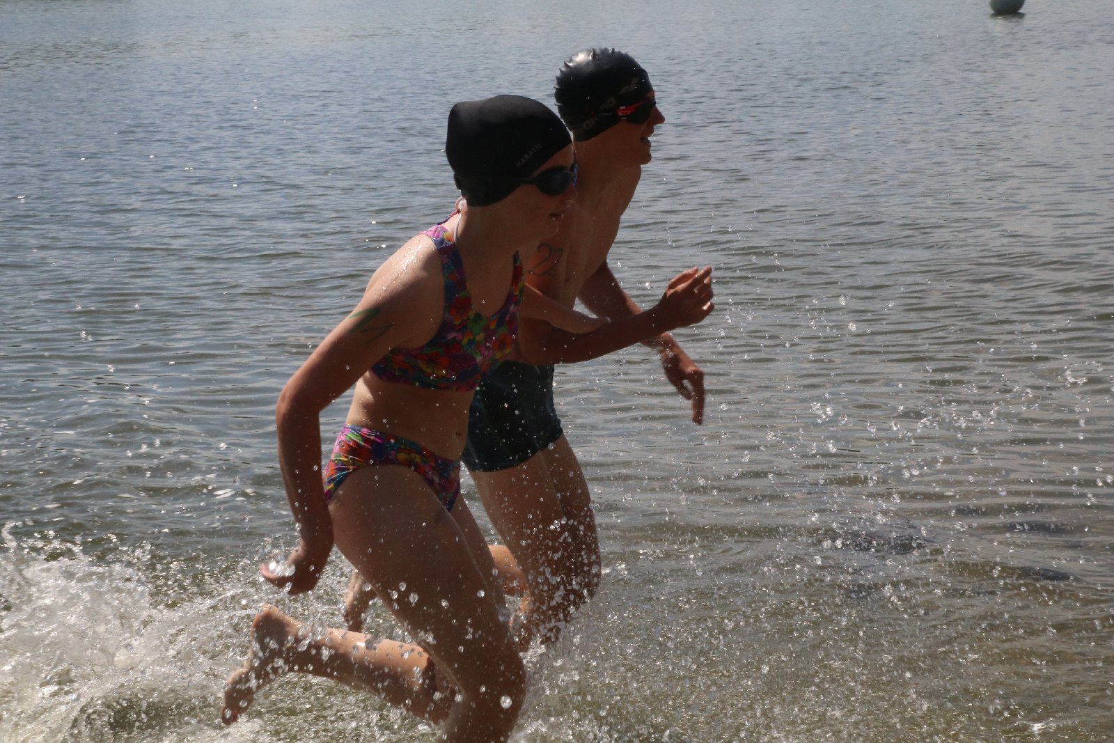 Zawody w Jezierzanach ,,Triathlon droga do sukcesu”
