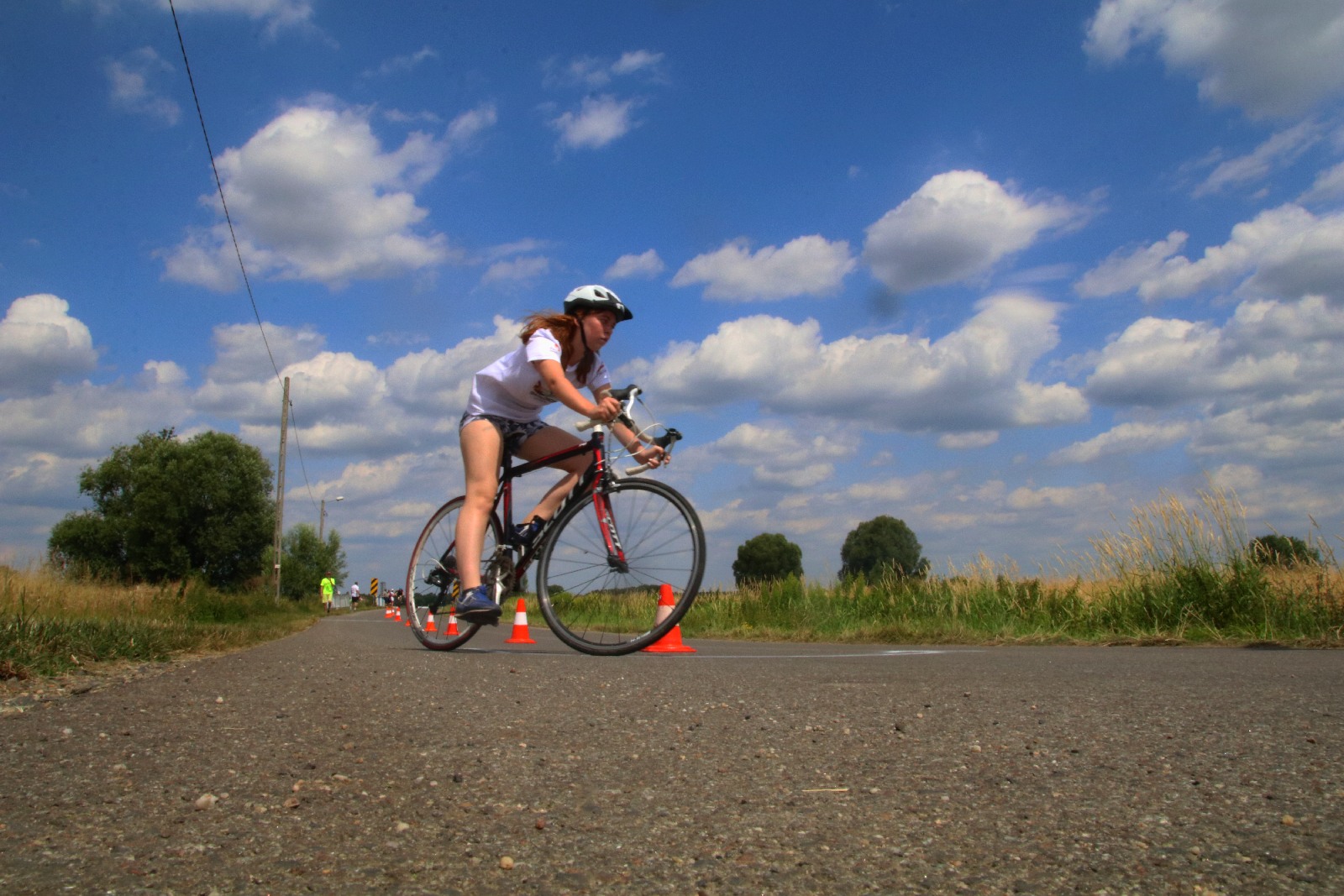 Zawody w Jezierzanach ,,Triathlon droga do sukcesu”
