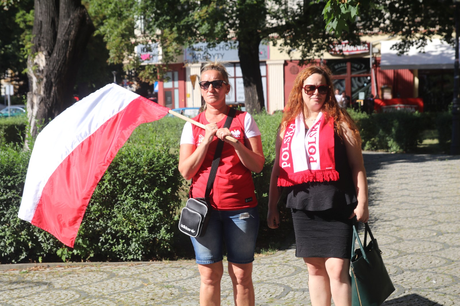 Zablokowali ruch na placu Wilsona aby oddać hołd powstańcom