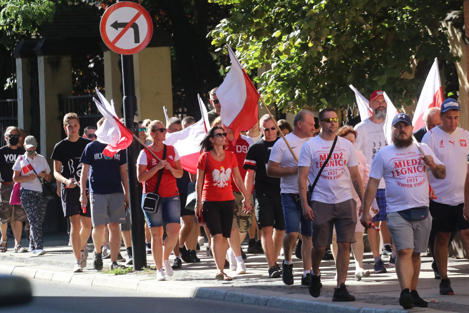 Zablokowali ruch na placu Wilsona aby oddać hołd powstańcom