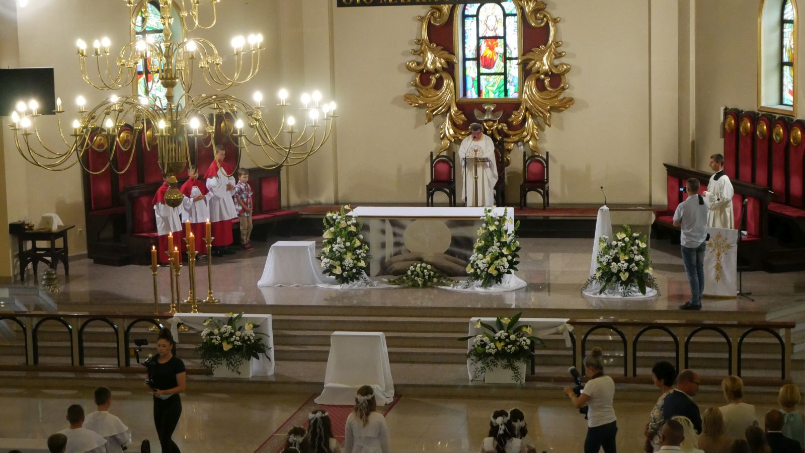 I Komunia Święta w parafii pw. Najświętszego Serca Pana Jezusa