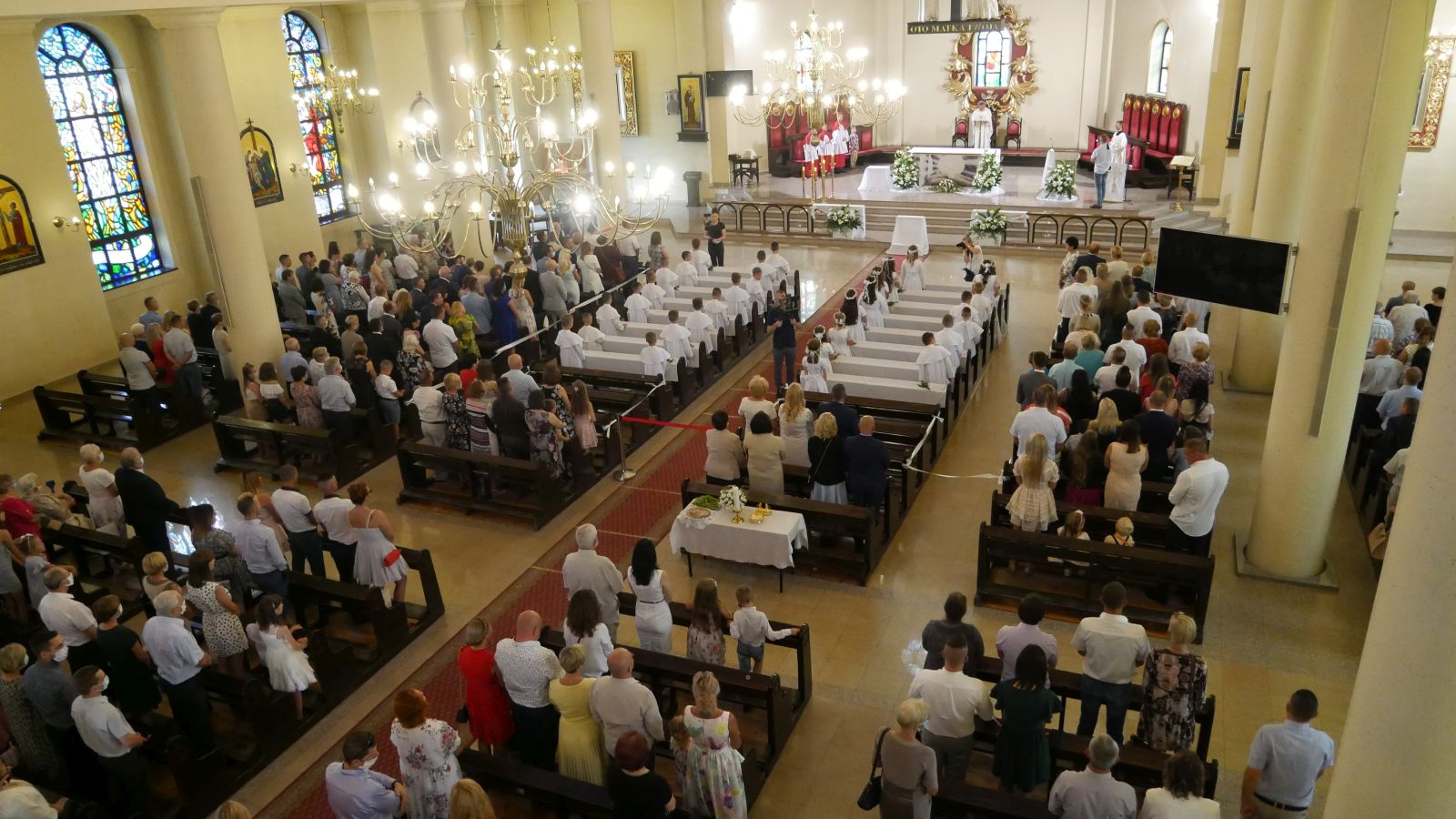 I Komunia Święta w parafii pw. Najświętszego Serca Pana Jezusa