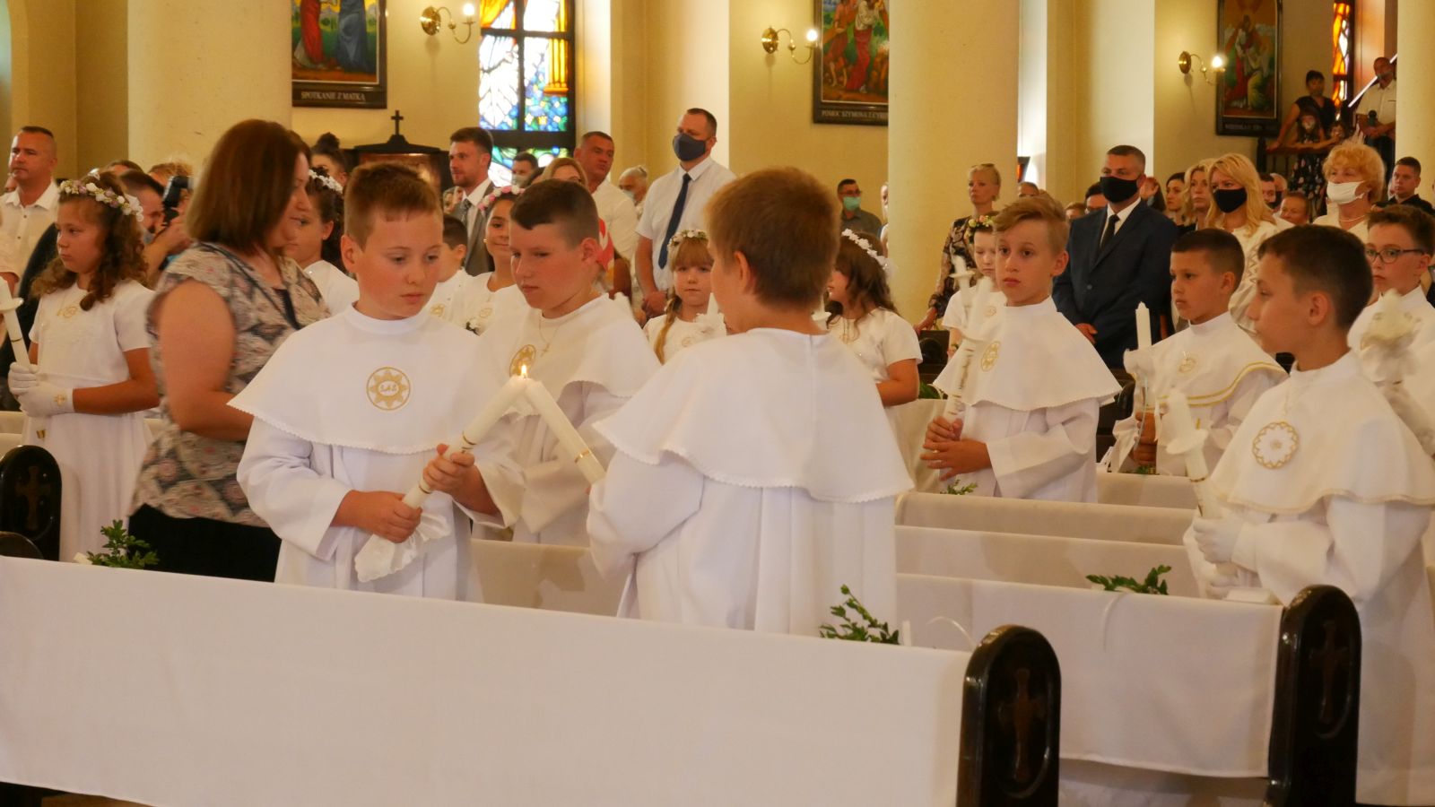 I Komunia Święta w parafii pw. Najświętszego Serca Pana Jezusa
