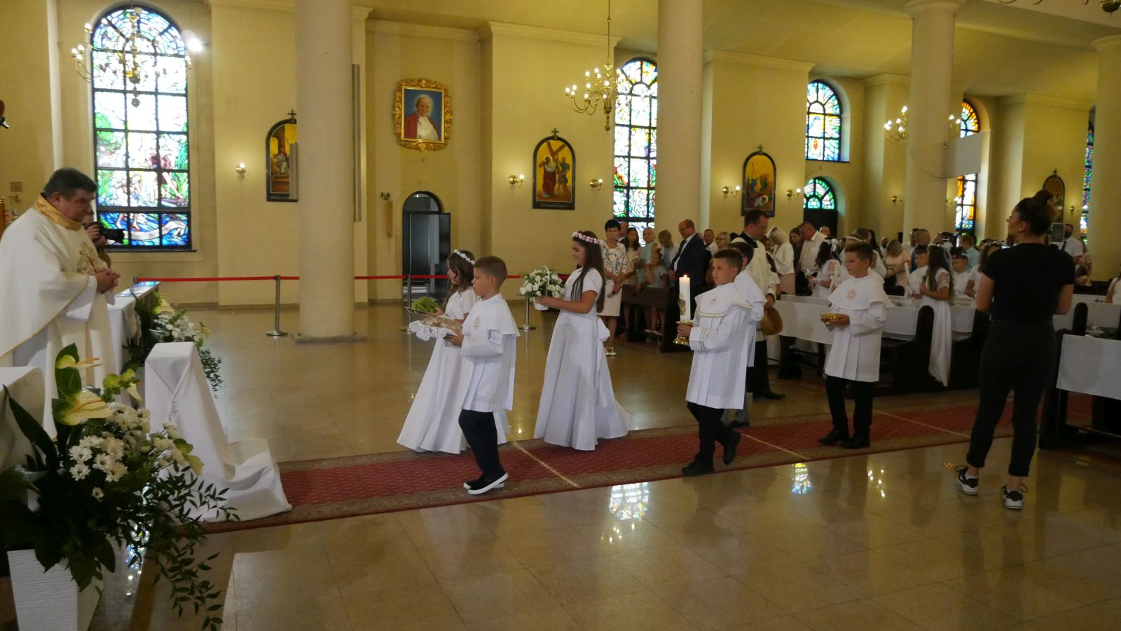 I Komunia Święta w parafii pw. Najświętszego Serca Pana Jezusa