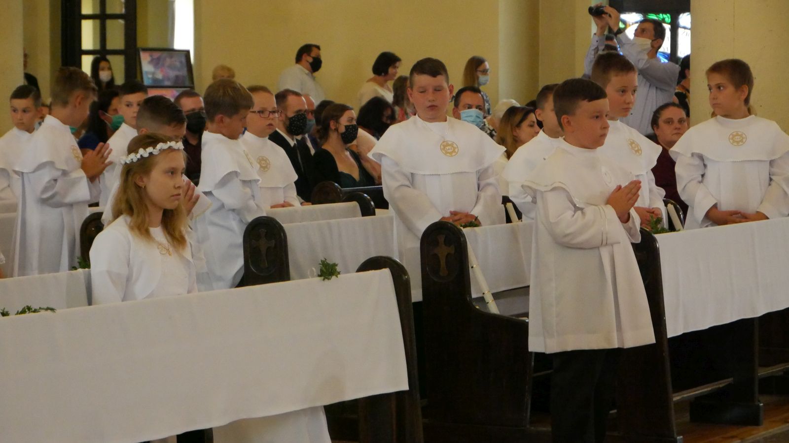 I Komunia Święta w parafii pw. Najświętszego Serca Pana Jezusa