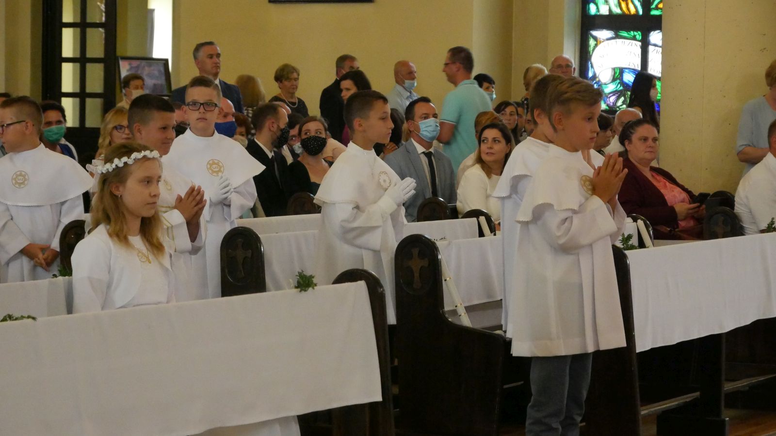 I Komunia Święta w parafii pw. Najświętszego Serca Pana Jezusa