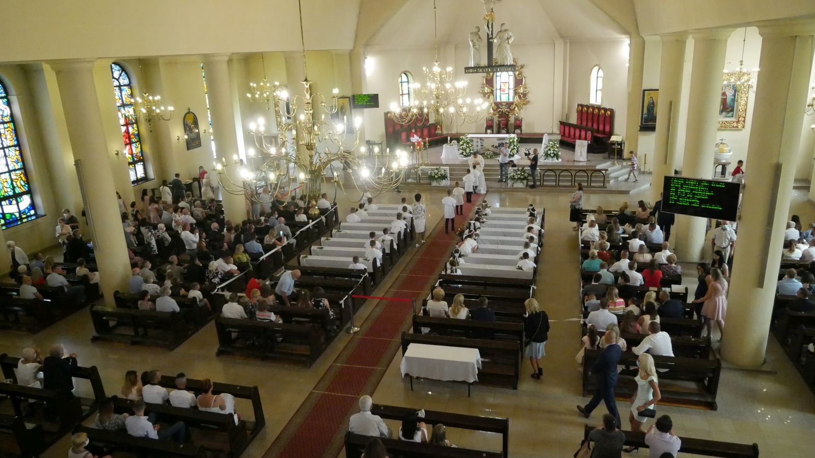 I Komunia Święta w parafii pw. Najświętszego Serca Pana Jezusa