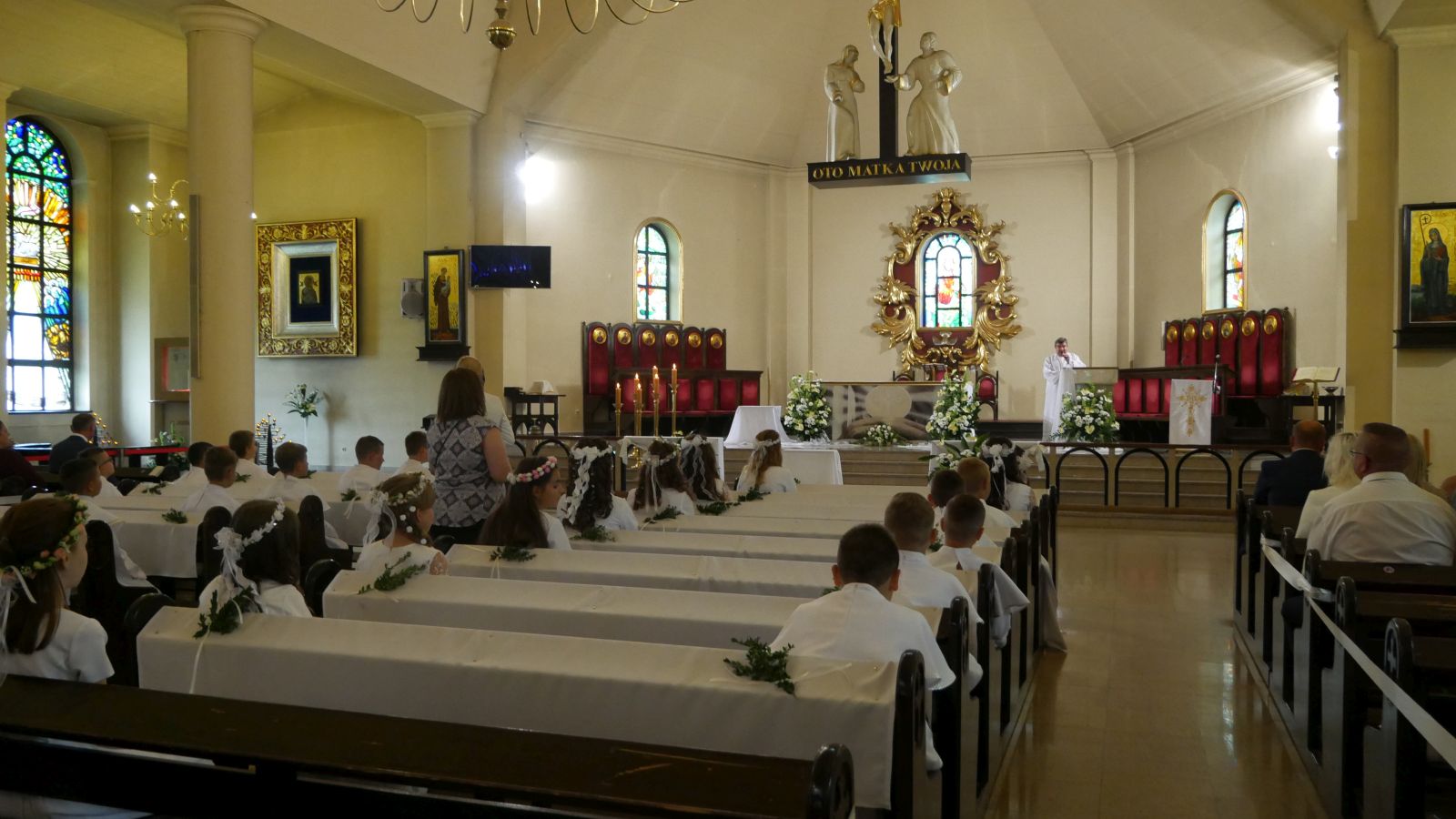 I Komunia Święta w parafii pw. Najświętszego Serca Pana Jezusa