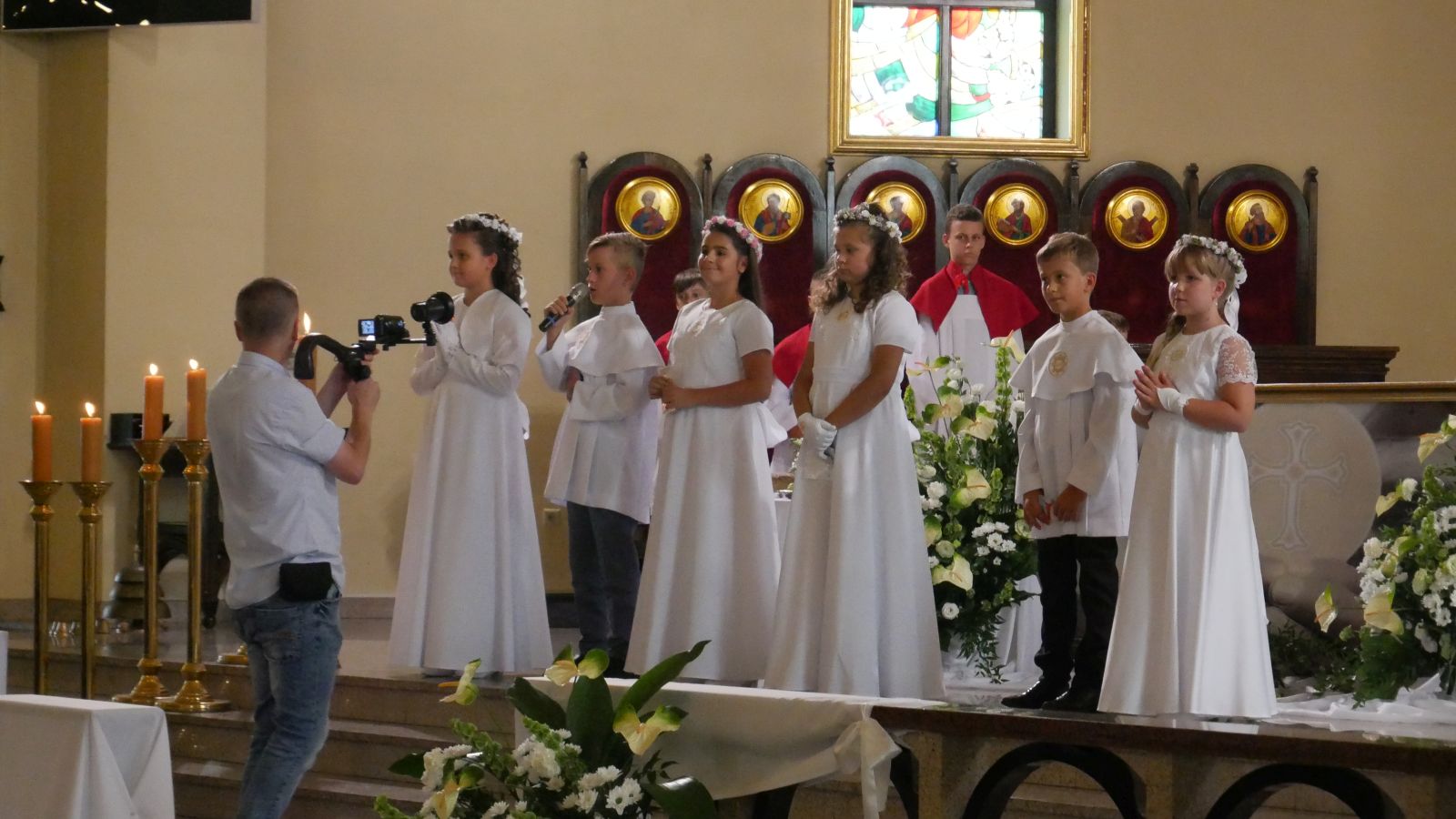 I Komunia Święta w parafii pw. Najświętszego Serca Pana Jezusa