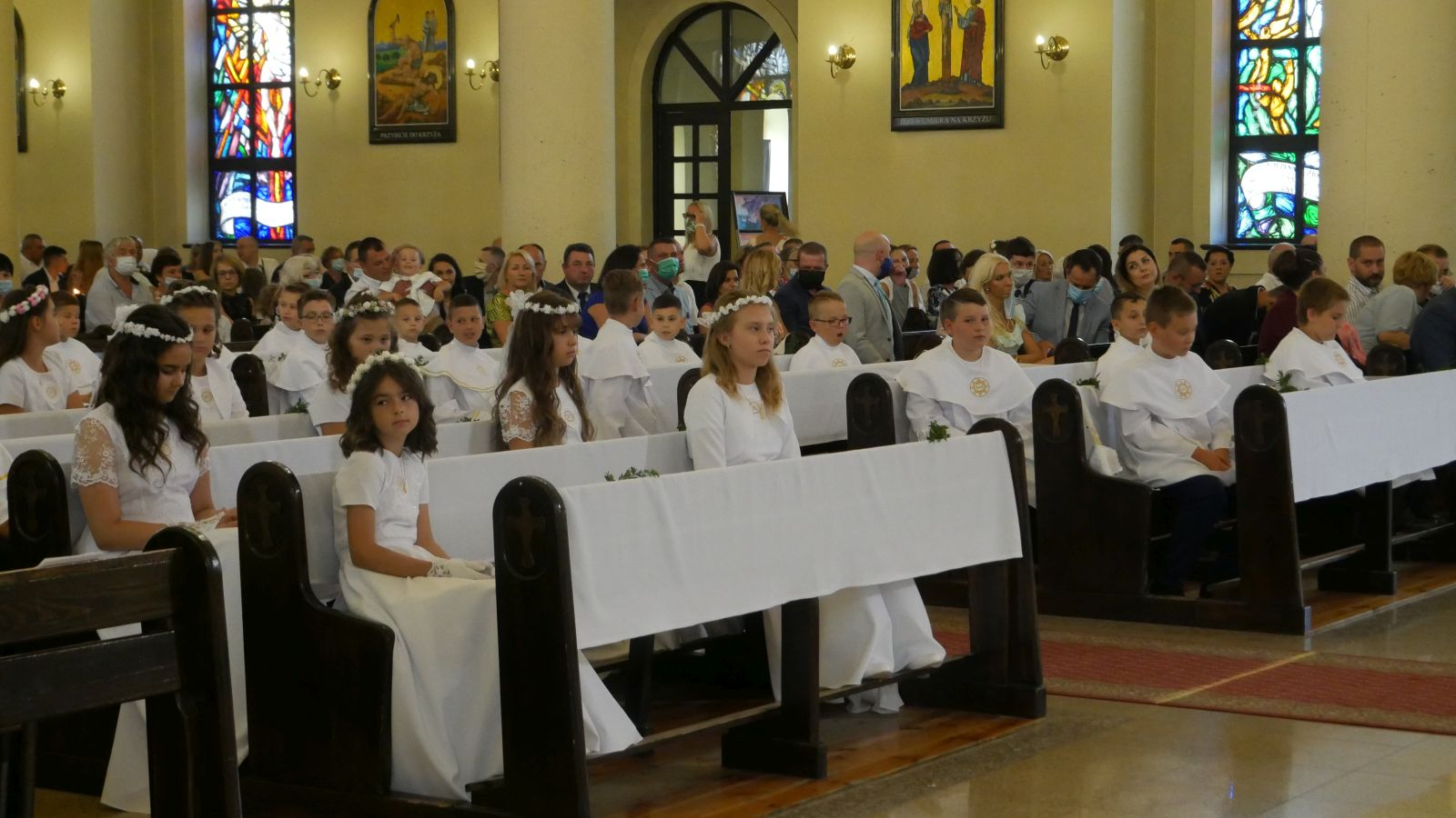 I Komunia Święta w parafii pw. Najświętszego Serca Pana Jezusa