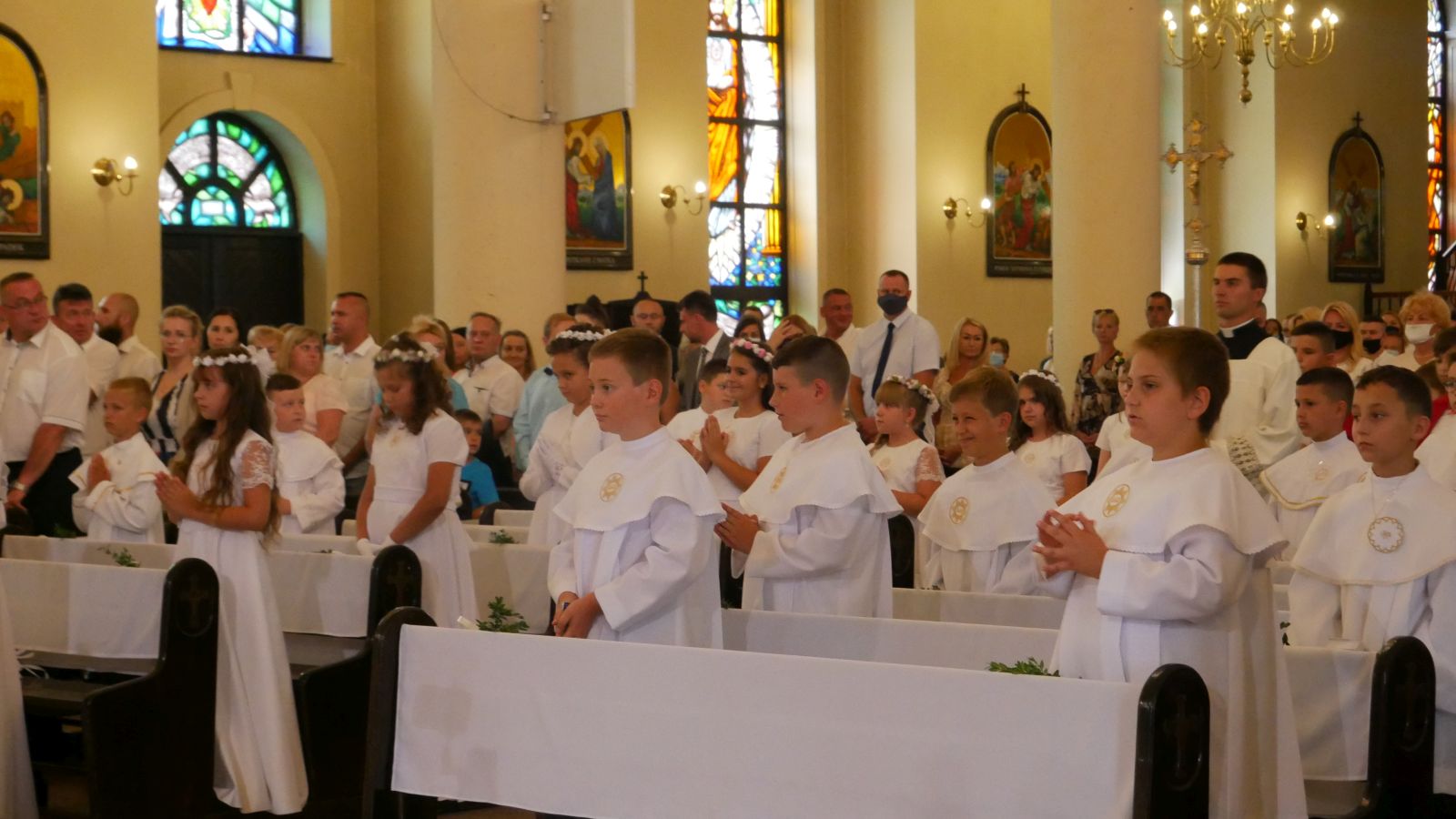 I Komunia Święta w parafii pw. Najświętszego Serca Pana Jezusa