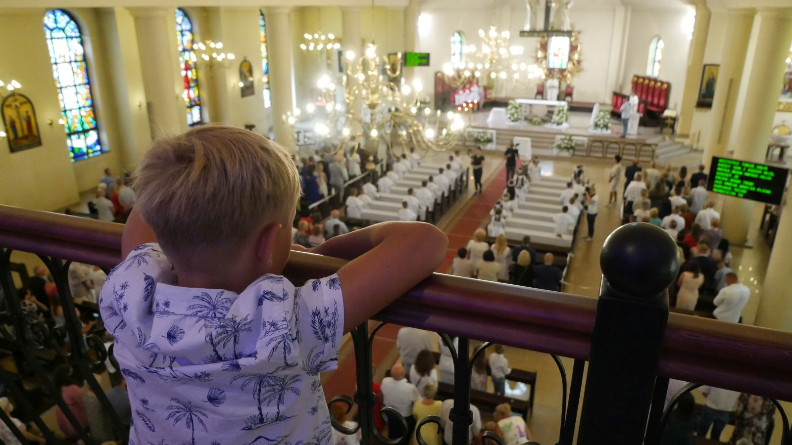 I Komunia Święta w parafii pw. Najświętszego Serca Pana Jezusa