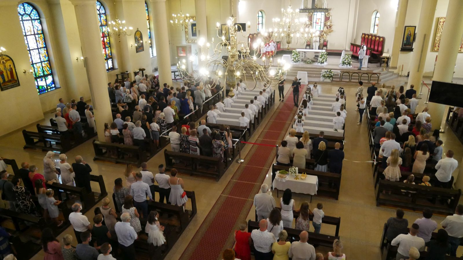 I Komunia Święta w parafii pw. Najświętszego Serca Pana Jezusa