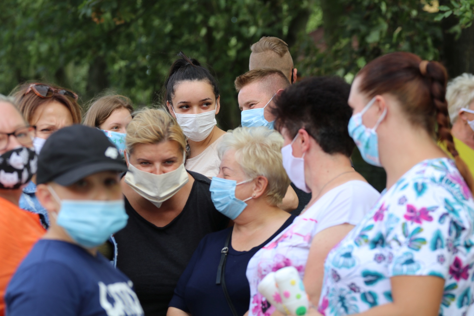 Mieszkańcy Koskowic blokowali drogę powiatową