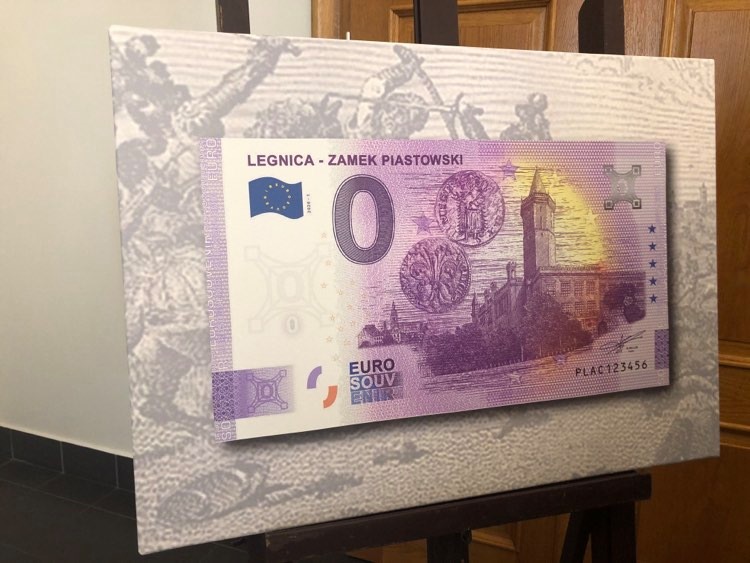 Rozpoczęła się emisja pamiątkowego banknotu 0 Euro – LEGNICA