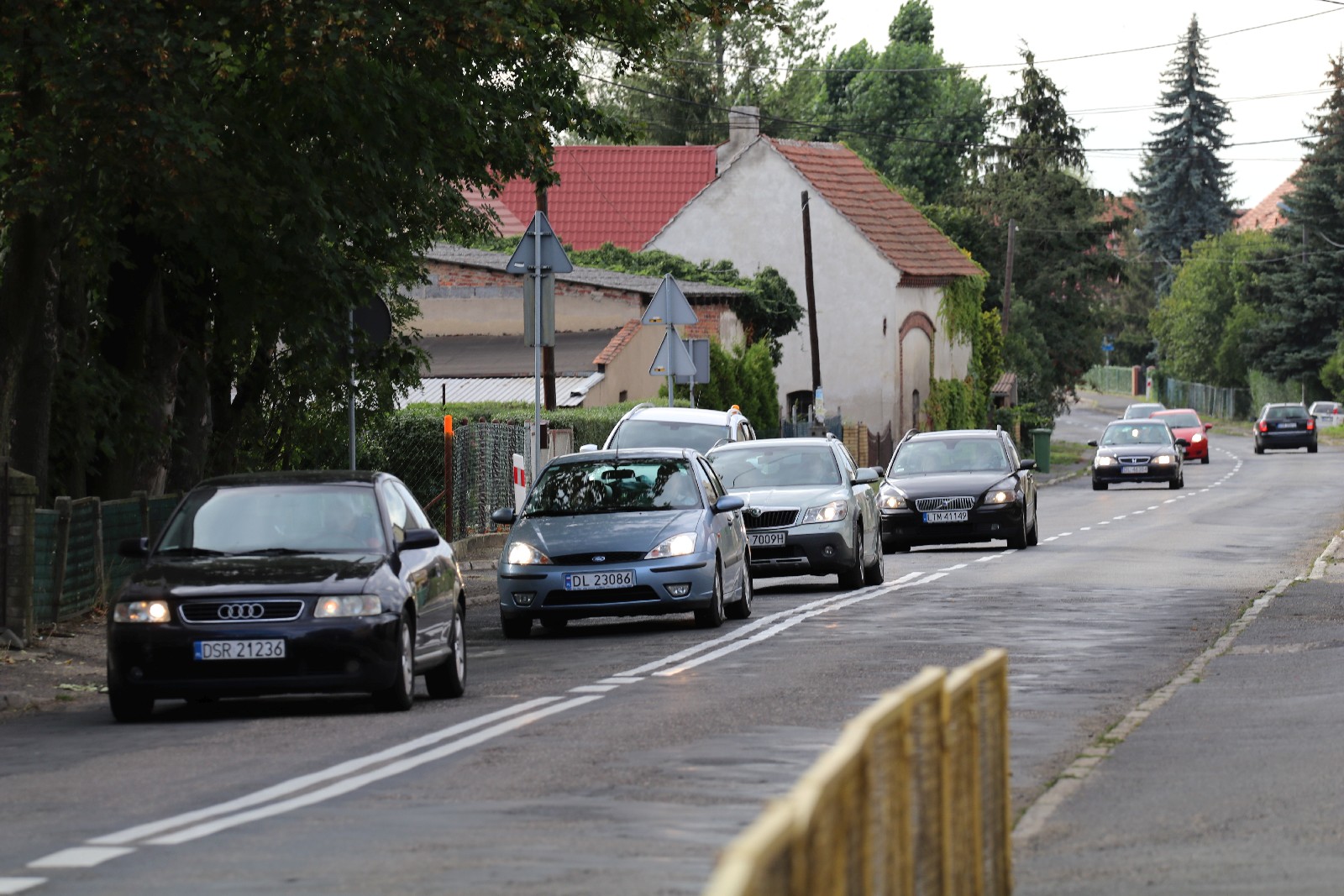 Mieszkańcy Koskowic blokowali drogę powiatową