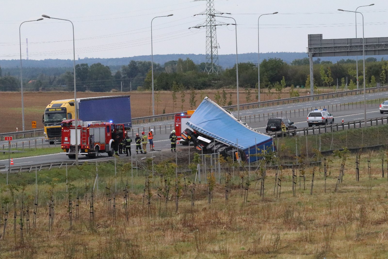 Wypadek na trasie S3. Są utrudnienia w ruchu	