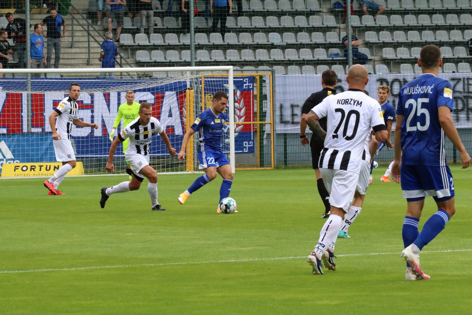 Miedź Legnica wygrała z Sandecją Nowy Sącz             
