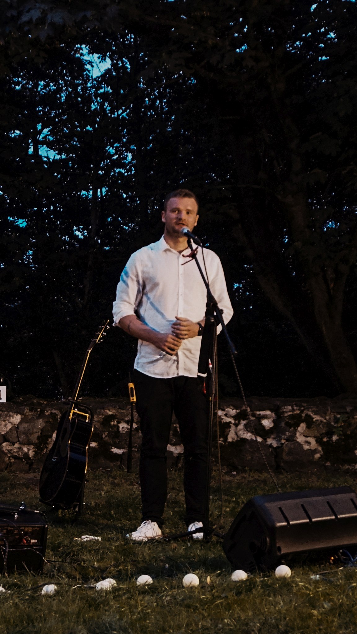 Ragnar Ólafsson zagrał romantyczny koncert w Zamku Grodziec