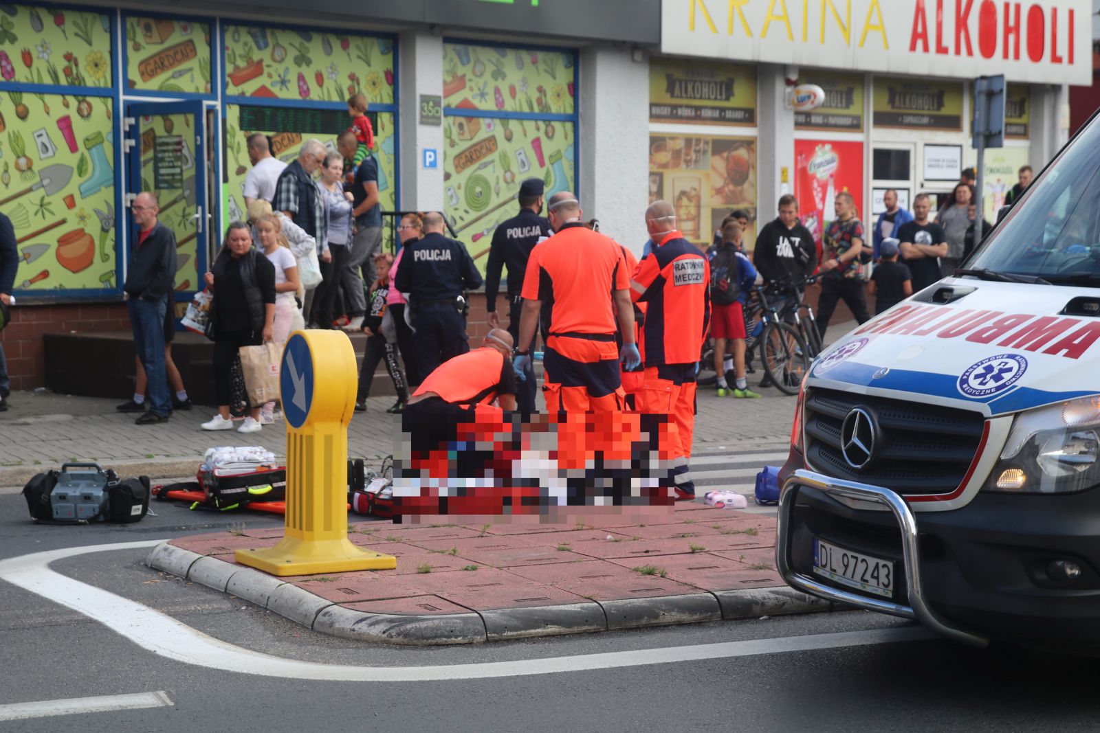 Śmiertelne potrącenie na pasach na ulicy Czarnieckiego