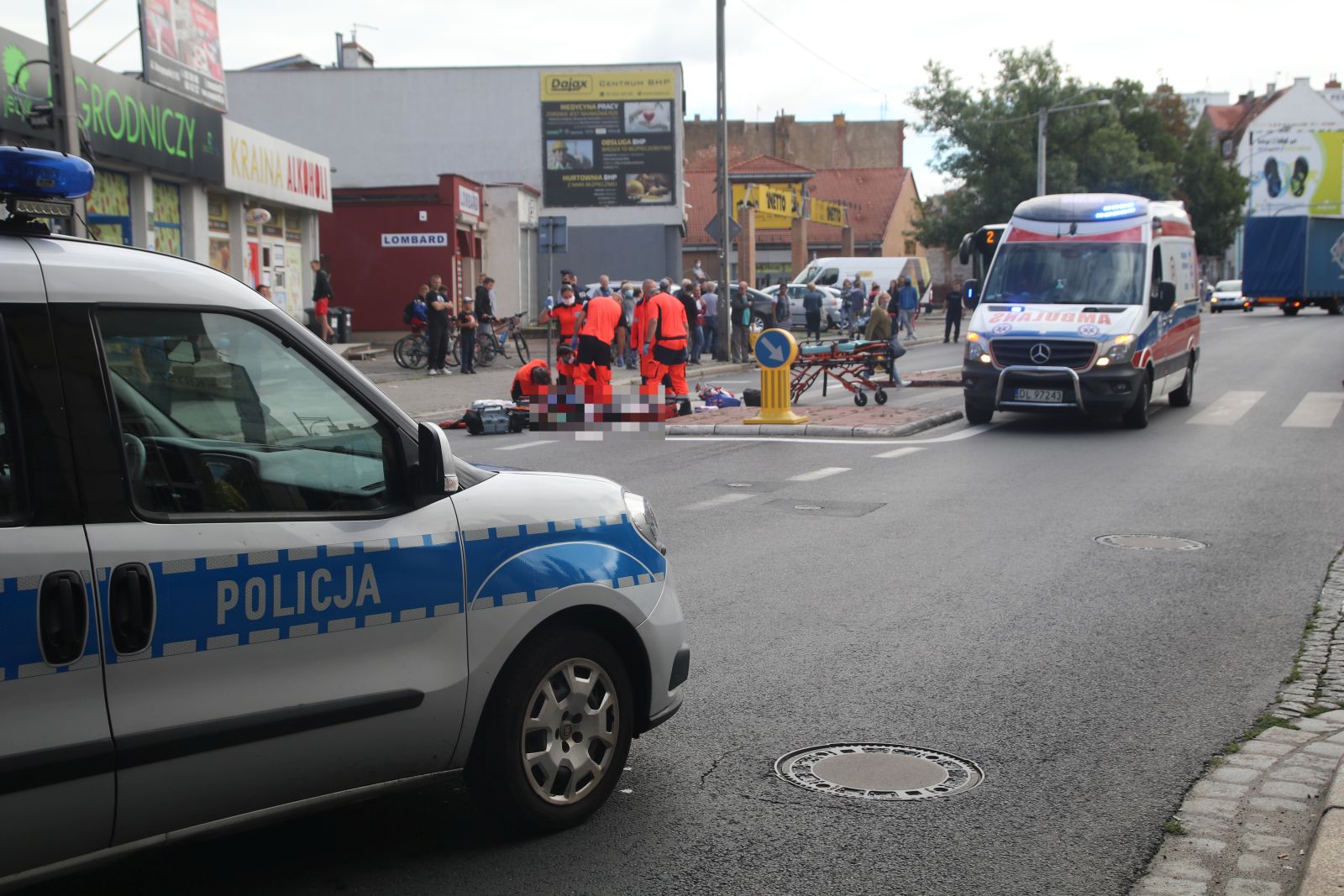Śmiertelne potrącenie na pasach na ulicy Czarnieckiego