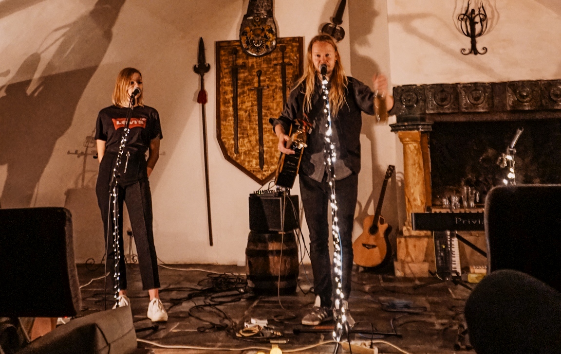 Ragnar Ólafsson zagrał romantyczny koncert w Zamku Grodziec