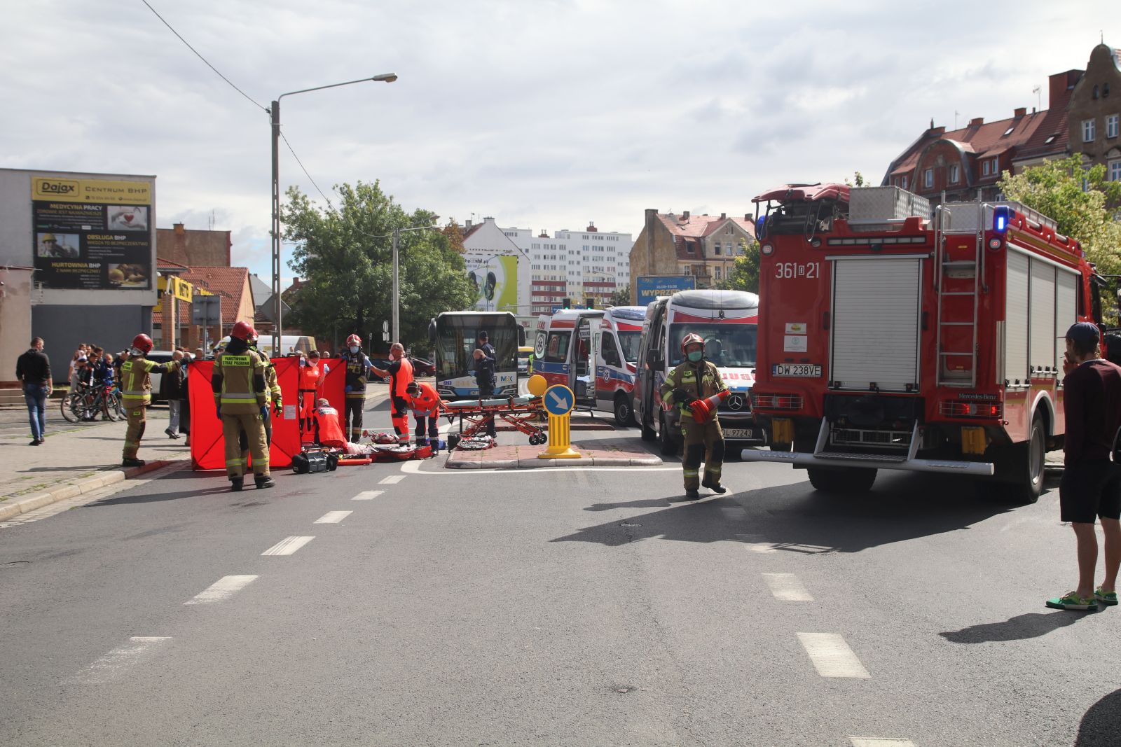 Śmiertelne potrącenie na pasach na ulicy Czarnieckiego