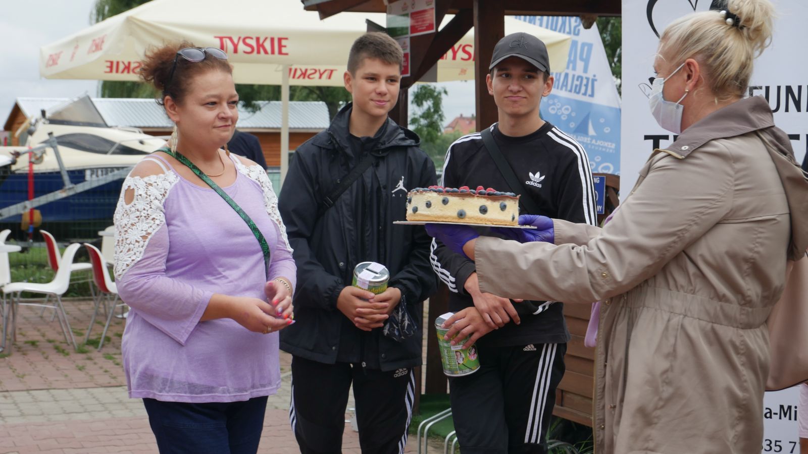 Mimo deszczu festyn charytatywny w Kunicach był bardzo udany
