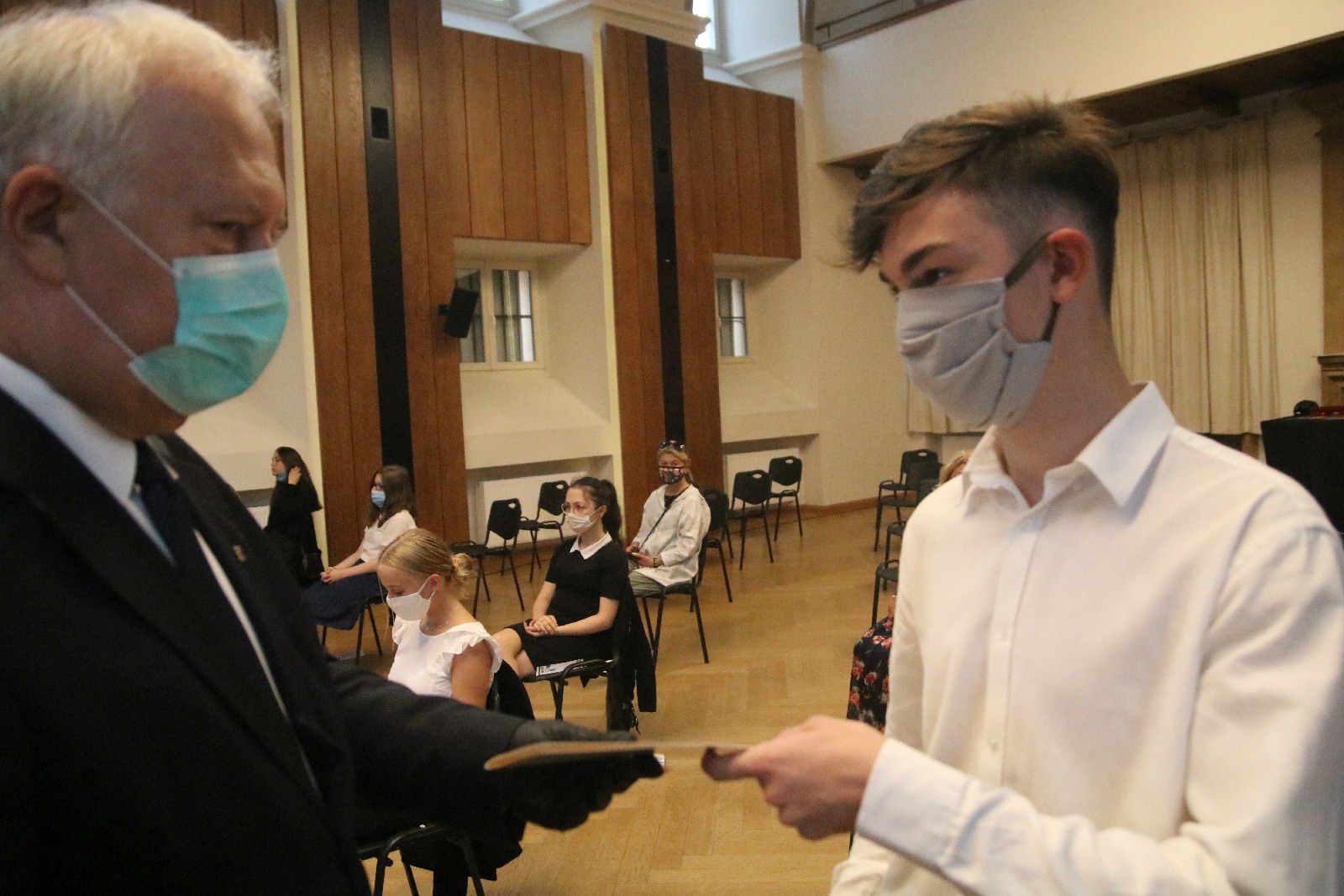 Uroczystość wręczenia stypendiów prezydenta Legnicy