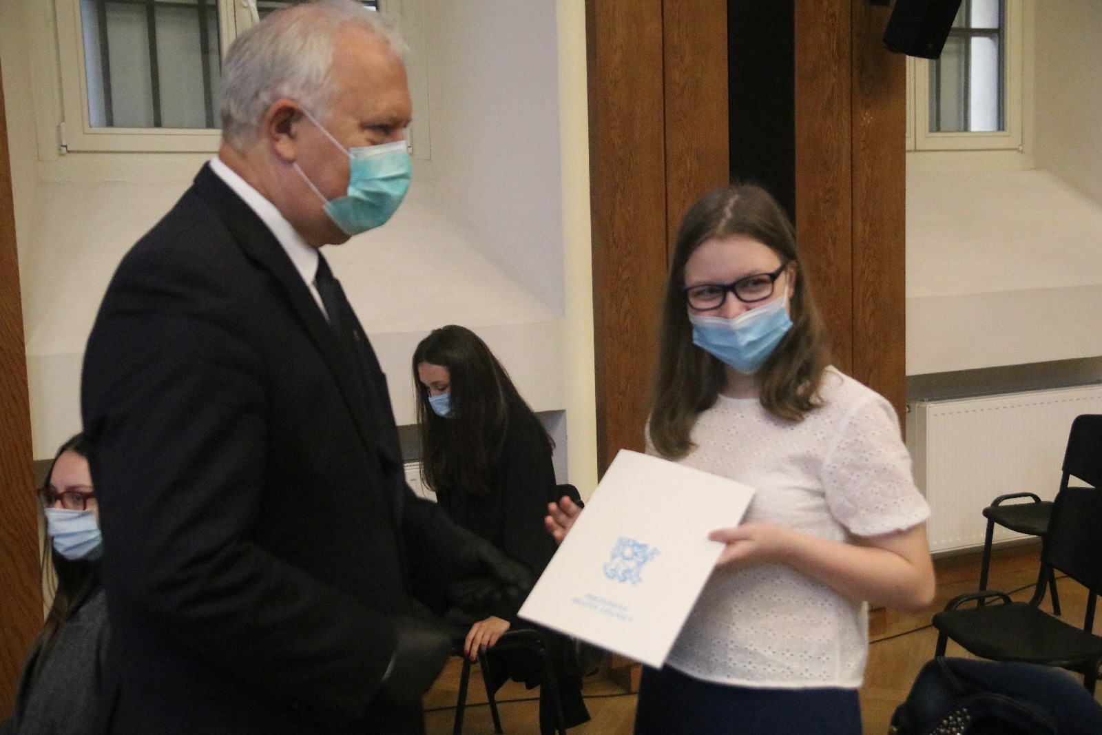 Uroczystość wręczenia stypendiów prezydenta Legnicy