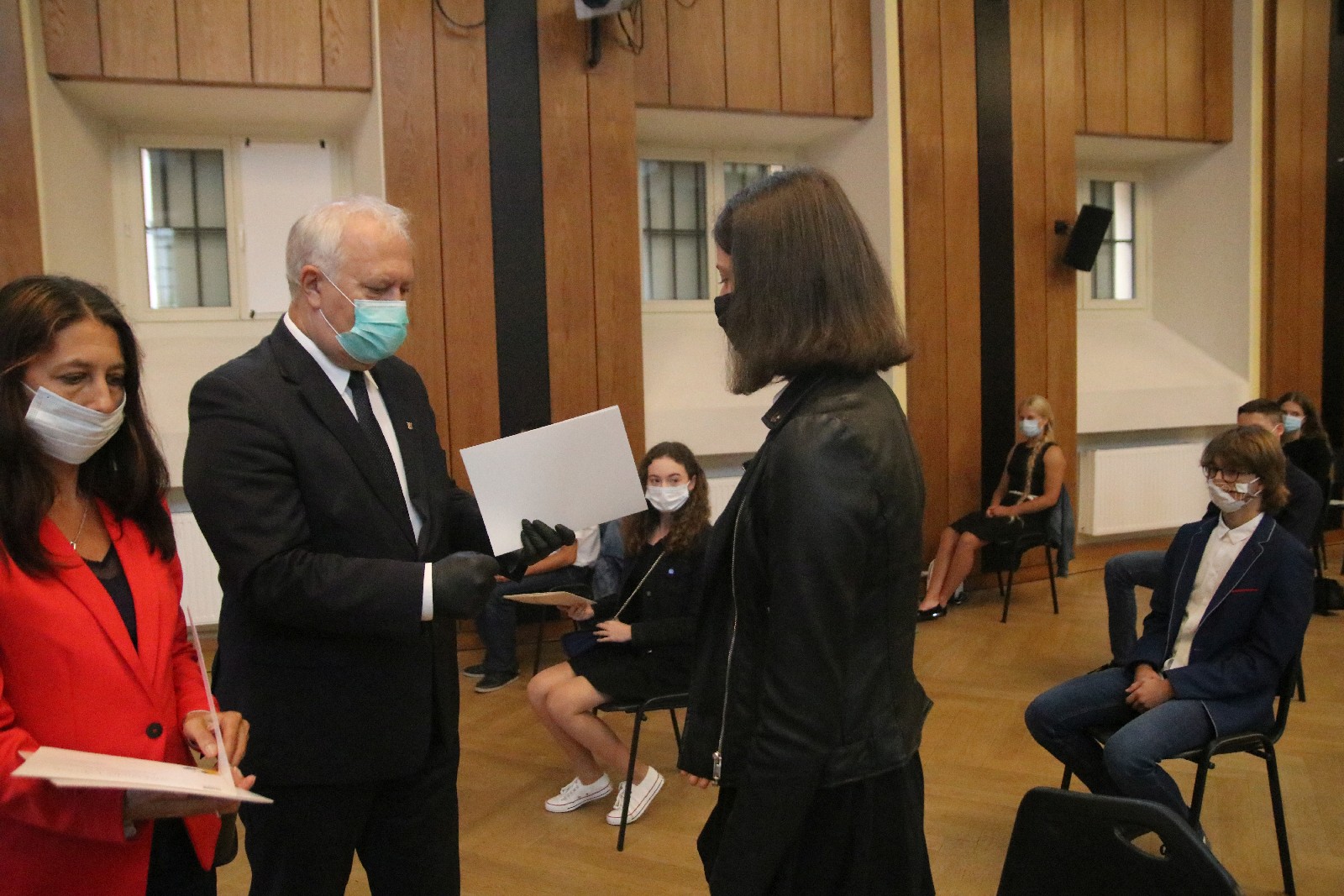 Uroczystość wręczenia stypendiów prezydenta Legnicy