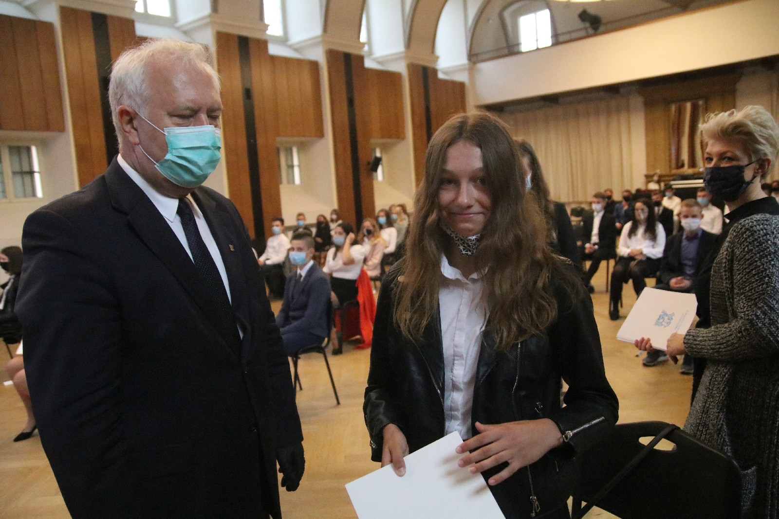 Uroczystość wręczenia stypendiów prezydenta Legnicy