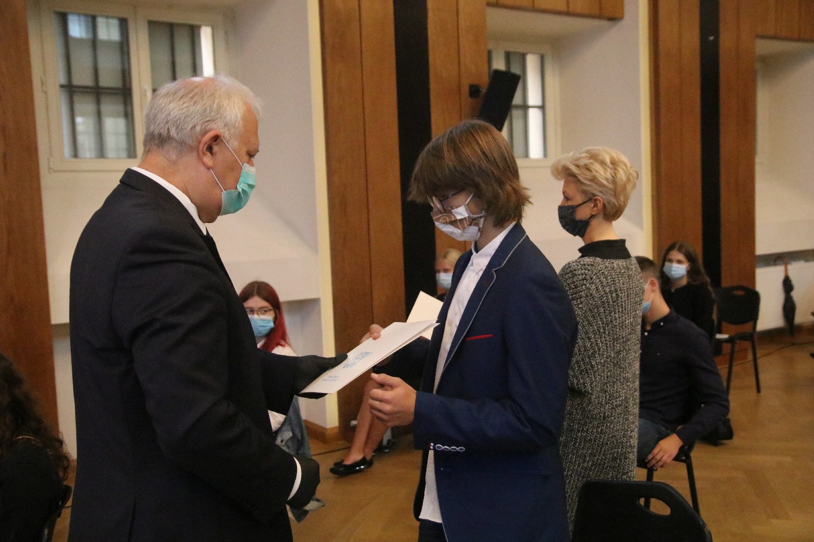 Uroczystość wręczenia stypendiów prezydenta Legnicy