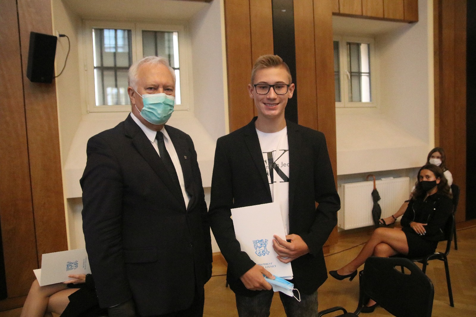 Uroczystość wręczenia stypendiów prezydenta Legnicy