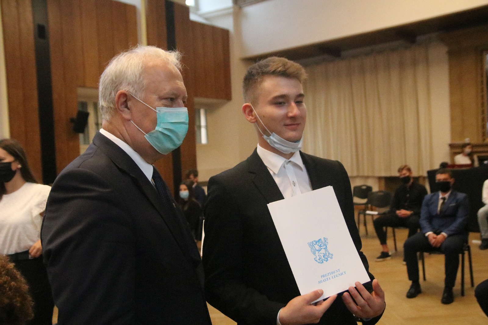 Uroczystość wręczenia stypendiów prezydenta Legnicy