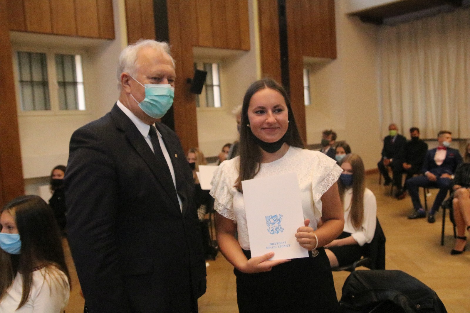 Uroczystość wręczenia stypendiów prezydenta Legnicy