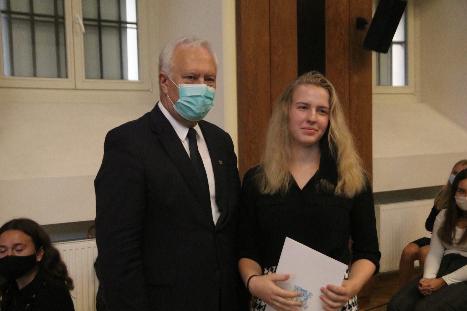 Uroczystość wręczenia stypendiów prezydenta Legnicy
