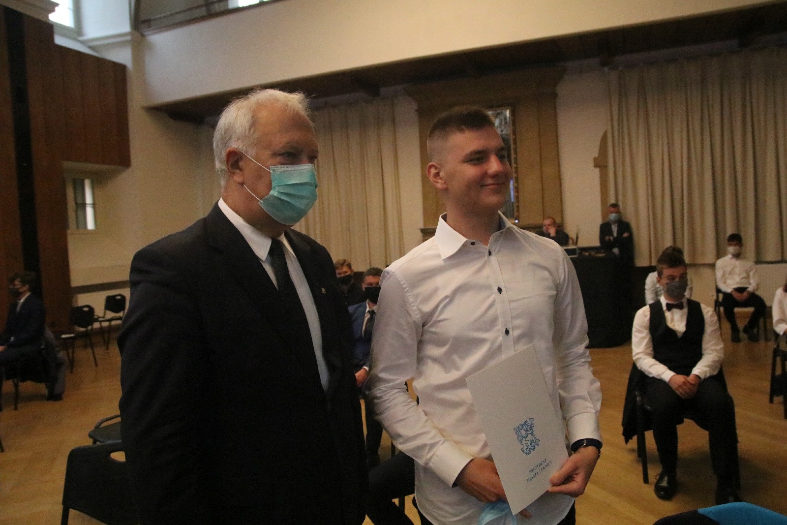 Uroczystość wręczenia stypendiów prezydenta Legnicy